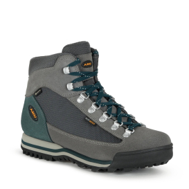 Ботинки треккинговые AKU WS Ultra Light Micro GTX цвет Grey / Petrol