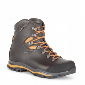 Ботинки охотничьи AKU Riserva GTX цвет Brown / Fluo Orange